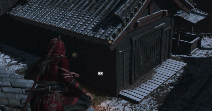 Azuchi Castle Storage Shed overworld location