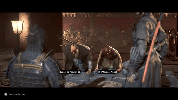 Spare or Attack Lady Oichi