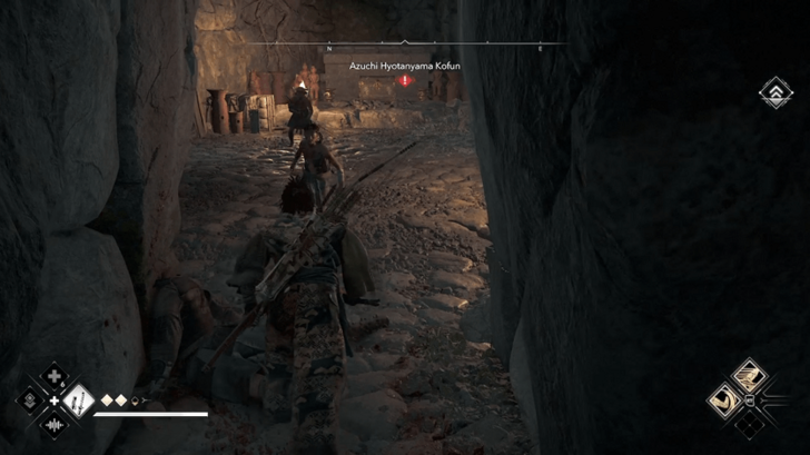 Azuchi Hyotanyama Step 12 - Kill Enemies in Chest Room