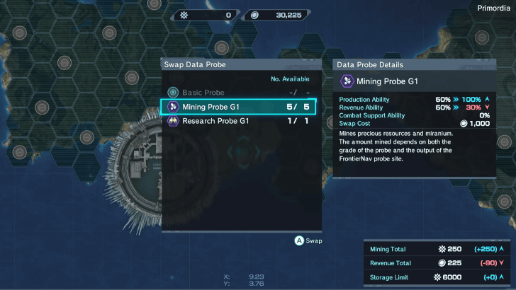 Swapping the Data Probe