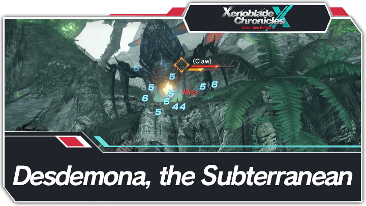 Xenoblade Chronicles X - Desdemona, the Subterranean Walkthrough