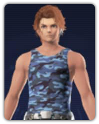 Tank Top Series (Blue Camo) Fashion Gear