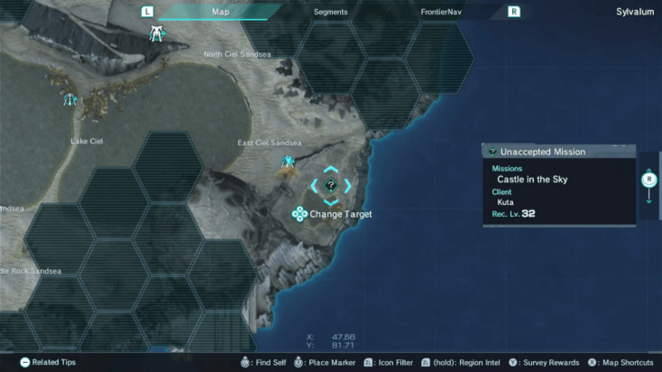 Castle in the Sky Location