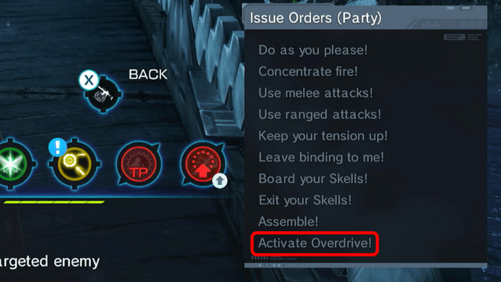 Issue Overdrive Order