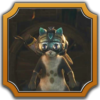 Felyne Balahara Helm