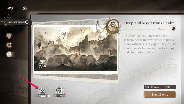 Tome of Fate Bookmark