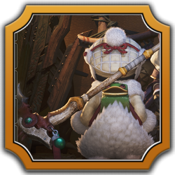 Felyne Trekker Peckaxe