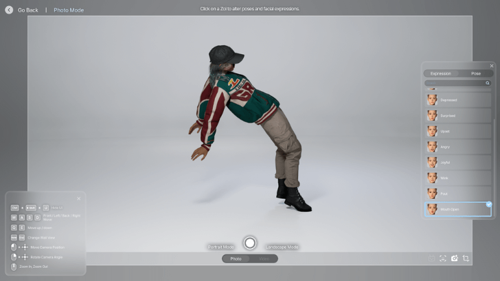 Sample Custom Pose 3