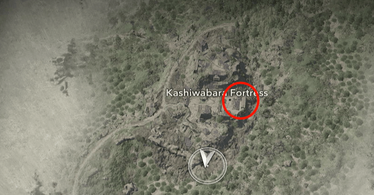 Kashiwabara Fortress Samurai Dasiho Locations