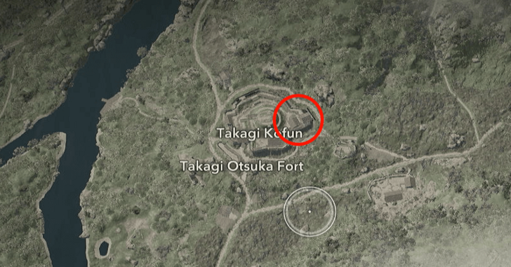 Takagi Otsuka Fort Samurai Dasiho Locations