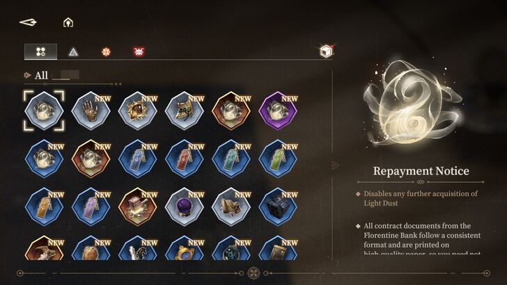 Tome of Fate Rare Items