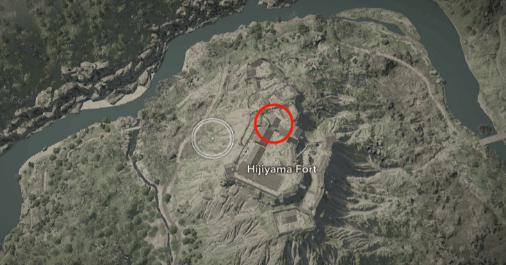 Hijiyama Fort Samurai Dasiho 1 Map Location