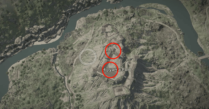 Hijiyama Fort Samurai Dasiho Locations