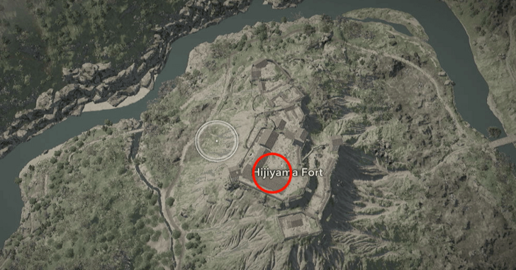 Hijiyama Fort Samurai Dasiho 1 Map Location