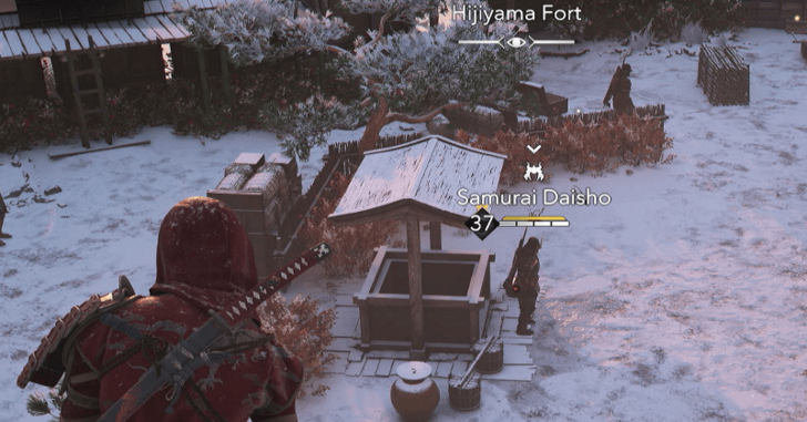 Hijiyama Fort Samurai Dasiho 1 Overworld Location