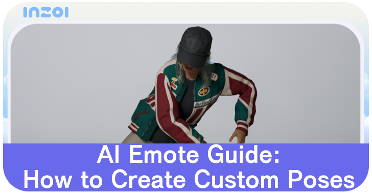 inZOI AI Emote Guide How to Create Custom Poses