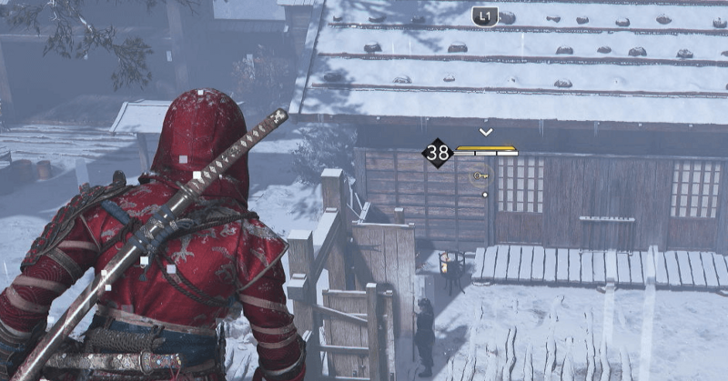 Mibuno Castle Kura Key overworld location