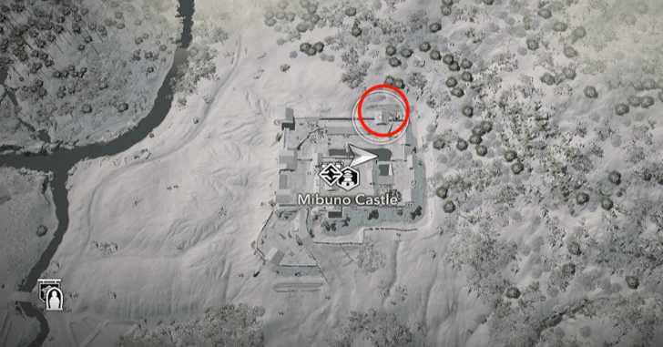 Mibuno Castle Storage Shed map location