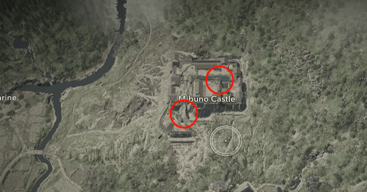 Mibuno Castle Samurai Dasiho Locations