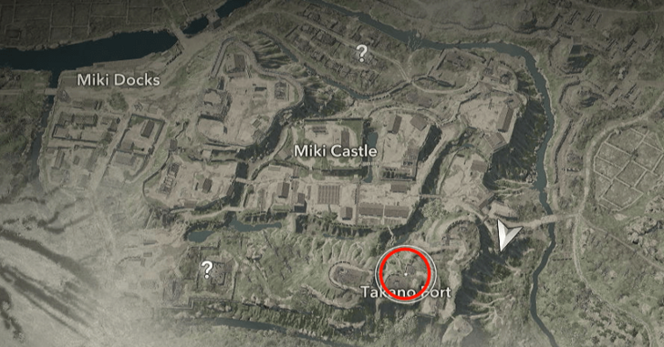 Miki Castle Samurai Dasiho 1 Map Location