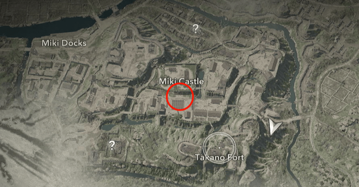 Miki Castle Samurai Dasiho 1 Map Location