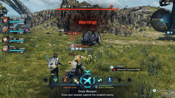 Xenoblade Chronicles X Definitive Edition - Combat Will Interrupt Auto Running