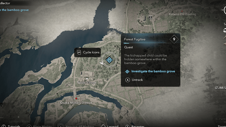 Forest Fugitive location