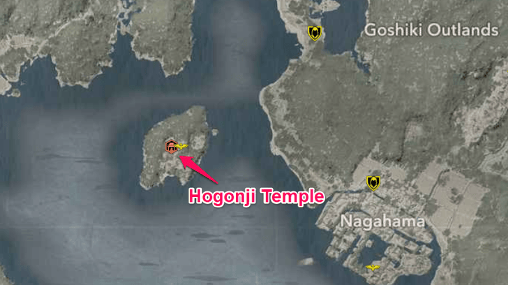 Hogonji Temple Map Location