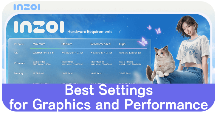 inZOI - Best Settings for Graphics and Performance