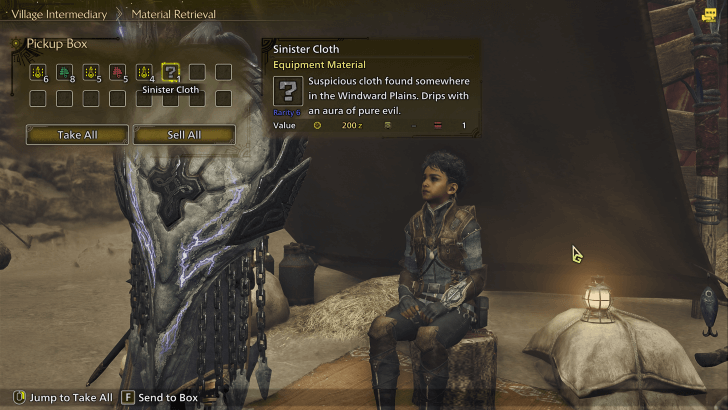 Sinister Cloth From Murtabak