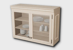 Vintage Glass Cupboard