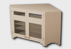 Vintage Corner Cupboard