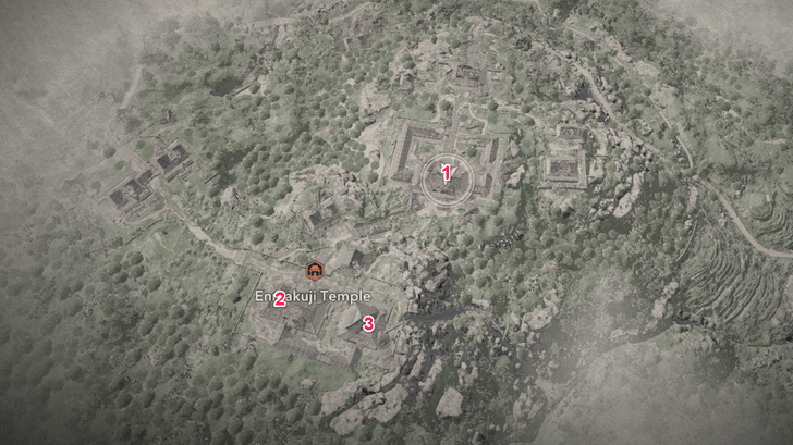 Enryakuji Temple All Lost Page Locations