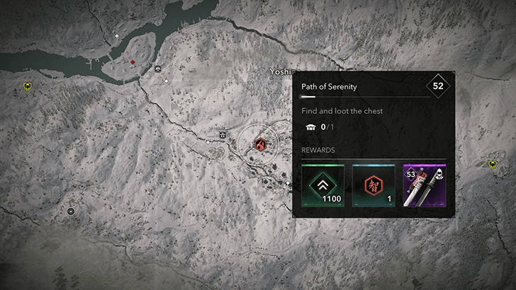 Path of Serenity Map Location