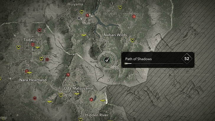 Path of Shadows Map Location