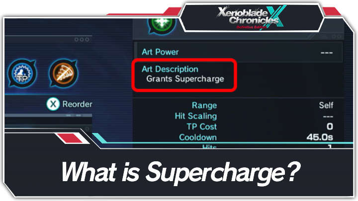 Xenoblade Chronicles X - What is Supercharge