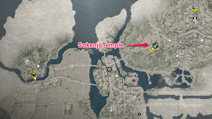 Sokenji Temple Map Location