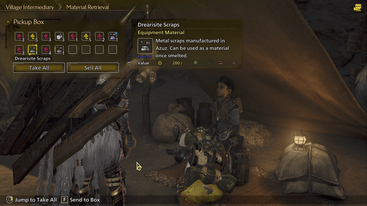 Drearisite Scrap From Sabar