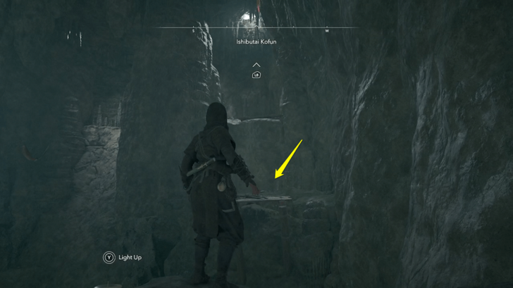 Ishibutai Kofun Step 10 - Grapple Across then Climb Wall