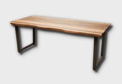 Wooden Top Dining Table