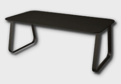 Modern Steel Frame Dining Table