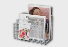 Steel Book Organizer