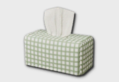 Checkered Tissue Box