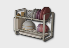 Double Dish Drying Rack