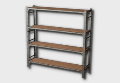Wide Steel Garage Shelf