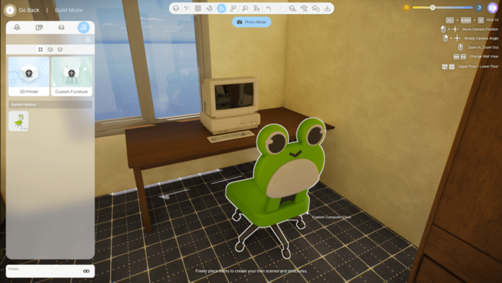 Step 5 - Place Custom Furniture