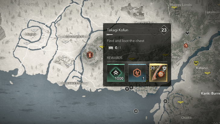 Takagi Kofun Map View