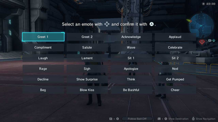 Xenoblade Chronicles X Definitive Edition - Press Up on D-Pad While Holding L