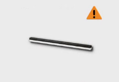 Shadow-Casting Modern Straight Ceiling Lighting