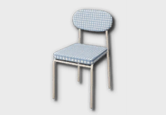 Checkered Dining Chair